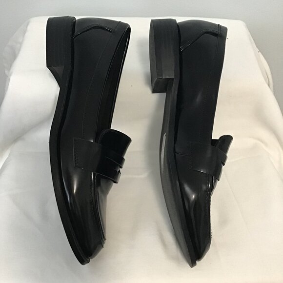 Asos Design Faux Patent Leather Mail Loafer Size 9 - Picture 8 of 11